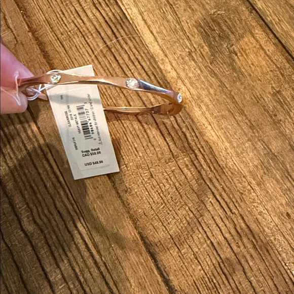Kate Spade Rose Gold Bangle Bracelet - Picture 9 of 9